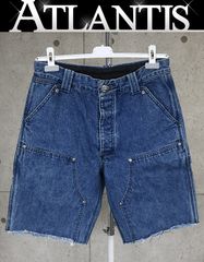 CHROME HEARTS 銀座店 クロムハーツ カーペンター デニム ショーツ ハーフパンツ メンズ size:32 ブルー系 98596