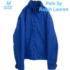 Polo by Ralph Lauren ポロバイラルフローレン ビンテージ オールド スタンドカラー  ジップアップジャケット 裏フリース スタンドカラー ジャケット ブルー メンズ 冬 ゴーゴー古着久喜倉庫店B9326