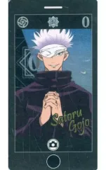 【中古】キャラカード 五条悟(レア/箔押し/片目出し) 「劇場版 呪術廻戦 0 スマフォトコレクション」