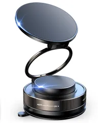 スマホホルダー 車 マグネット2025新モデル＆N55強力吸着&真空吸盤スマホスタンド 車載 軽量 コンパクト 多角度自由調節 360°回転式 安定性 Mag-safe機能 車用品 携帯ホルダー 折りたたみ式 スマホホルダー 車載ホルダー iPhone &…