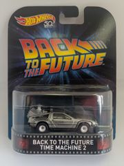 ホットウィール BACK TO THE FUTURE  Time machine 2  バック・トゥー・ザ・フューチャー デロリアン タイムマシン  ミニカー