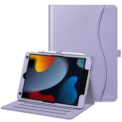 【即納】Fintie iPad 10.2 ケース 第 9 / 8 / 7世代 2021/2020/2019 保護カバー ２つ折スタンド マルチ視角 オートスリープ機能付き 傷つけ防止 PUレザー 10.2インチ(モデル番号A2197、A2198、 A2200)