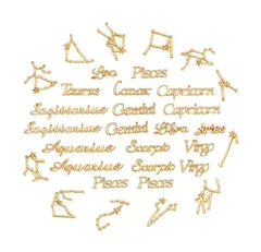 レジンパーツ　12星座　96個セット