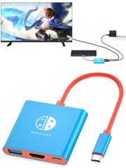 【在庫処】【セール中】【限定商品】【今がお買い時！】【早い者勝ち】OLEDドック Switch HDMI変換アダプター4K@30Hz テレビ接続ケーブル ニンテンドースイッチ Type-C HD変換/TV/テーブルモード to Deckゲーム機本体 HDMI変