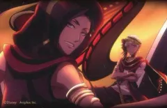 【中古】バッジ・ピンズ カリム・アルアジーム＆ジャミル・バイパー(スカラビア寮/座り) 「ディズニー ツイステッドワンダーランド 1st Anniversary POPUP SHOP ～Cheers! オープニングアニメーションカット 缶バッジコレクション」