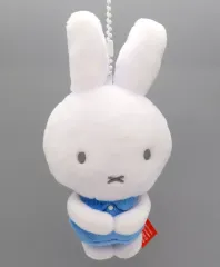 【中古】ぬいぐるみマスコット・ぬいぐるみバッジ ディープブルー ぬいぐるみマスコット ピンク＆ブルー 「ミッフィー」