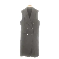 ドレスレイブ DRESSLAVE 23SS デニムジレ ベスト ロング 38 紺 /MI  