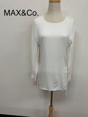 【未使用品】MAX&Co, マックスアンドコー　長袖カットソー　サイズUSA02と04