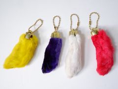 JACKSON MATISSEジャクソンマティス 2025SS Colored Rabbit's Foot Keychains 4個セット新品【フリー】【MZCA78249】