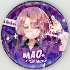 【中古】バッジ・ピンズ 有村麻央 「学園アイドルマスター POP UP SHOP in 渋谷モディ HATSUBOSHI SNAP ホログラム缶バッジ」