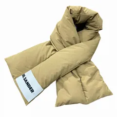 ジルサンダー JIL SANDER プラス タグ付き ダウンマフラー スカーフ JPPT590294 ベージュのサムネイル