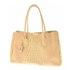 【FURLA】クロコ型押しトートバッグ