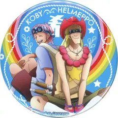 【中古】バッジ・ピンズ コビー＆ヘルメッポ 「ワンピース “輩”缶バッジ 第23弾 FILM RED」