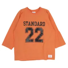 スタンダードカリフォルニア　フットボールロゴTシャツ STANDARD CALIFORNIA Heavyweight Football Logo T 白
