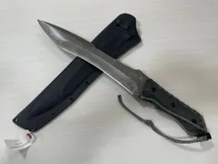 【管理番号-P】松田菊男　キクナイフ　ライジン　OU-31　ブラックキャンバスマイカルタ　現状品　希少のサムネイル
