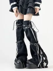 最終値下げfeminine masculine 原宿系厚底ハーネスシューズ
