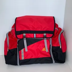 adidas アディダス 多機能 大容量 リュック 赤 レッド 林間学校 修学旅行 スポーツ合宿 アウトドア