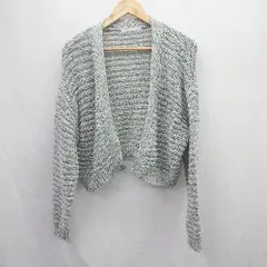 ◇ ⊇ KBF アーバンリサーチ ローゲージ 長袖 カーディガン サイズF ブルー系 レディース E  【1506230021635】