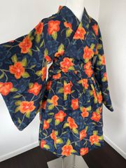 着物リメイク　一三藍柑子　40