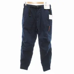 ユニクロ UNIQLO J.W.ANDERSON タグ付き ヒートテックウォームイージージョガーパンツ 裏起毛 シャドーチェック S ネイビー 321-422109 /JS