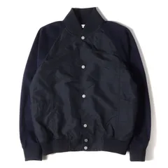 NONNATIVE ノンネイティブ ジャケット 袖ウルトラスウェード ナイロンジャケット EDUCATOR BLOUSON NYLON TAFFETA / NN-J3504 19SS ネイビー 紺０のサムネイル