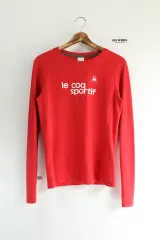 le coq sportif(ルコックスポルティフ) 赤 長袖 Tシャツ S サイズ