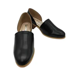 ヌーベルヴォーグリラックス noubel voug relax レザー スポック ヒール セパレートパンプス レディース JPN：L 