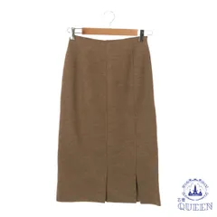 ☆美品☆ breckenridge ブレッケンリッジ スカート ロングスカート タイト スリット レディース ブラウン 901-9814 送料無料 古着