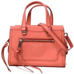 マークジェイコブス バッグ MARC JACOBS ぺブルレザー ミニ クルーザー 2way クロスボディ 斜め掛け ショルダー ハンドバッグ ピーチブロッサム M0015022