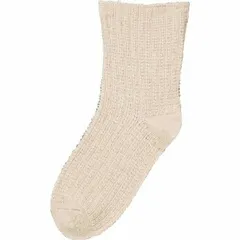 ケアファッション ゴムなし幅広ソックス(紳士) ベージュ 24～26cm 8929601