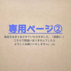 専用ページ②