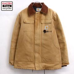 90s Carharttトラディショナルジャケット ダック 黒 企業ヴィンテージ