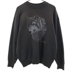 FRUIT OF THE LOOM フルーツオブザルーム 90s オールド カナダ製 長袖 スウェット トレーナー L グレー 裏起毛 メンズ 古着