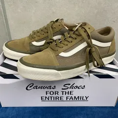 希少 レア WTAPS×VAULT by VANS ダブルタップス ヴァンズ バンズ 18SS OG OLD SKOOL LX GREEN 27.5cm オリーブカーキ オールドスクール スニーカー 靴 シューズ コラボ ダブルネームのサムネイル