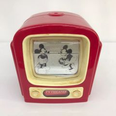 TOMY　ディズニー　テレビシアター　手巻きオルゴール　レトロ
