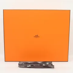 ITAM2DFA0BNS HERMES エルメス オレンジ 空箱 080 空き箱 ボックス リボン オレンジ ロゴ マーク バッグ用 インテリア
