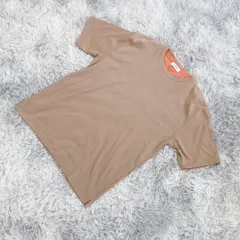＃【PLUS ONE】プラスワン  Tシャツ【M】カジュアル  ストリート  メンズ  茶系  ブラウン【送料無料】のサムネイル