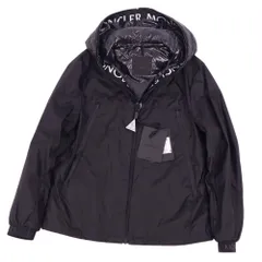 極美品 モンクレール MONCLER ジャケット 2022 BASSIAS ジップアップ ロゴ ダウン ナイロン アウター メンズ 0(XS相当) ブラックのサムネイル