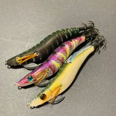 ダイワ エメラルダス エギ 4.0号 3本セット 美品 )エギ王 パタパタ
