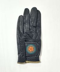 【未使用・長期在庫】ホアピリ レザーグローブ 羊革 ハイビスカス ネイビー 左手用 23cm 現品限り 外装なし ■ HOAPILI