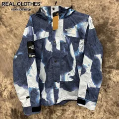 【未使用】Supreme×THE NORTHFACE/シュプリーム×ノースフェイス【21AW】Bleached Denim Print Mountain Jacket/ジャケット/NP52100I/M