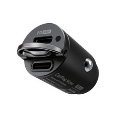 【在庫処分】PD3.0対応 45W 車載急速充電器 2台同時充電 NANO USB-Cポート CarPlug カーチャージャー 【世界最小クラス】SAVEWO iPhone/iPad/Mac/Android/Switch対応【PSE認証済】(GT-PD45MI