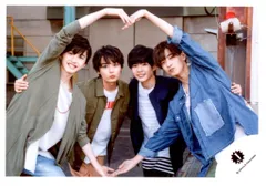 なにわ男子 18年 少年たち 明日を駆ける少年たち 大西流星/高橋恭平/道枝駿佑/長尾謙杜 公式写真 *1枚