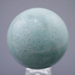 アマゾナイト 丸玉 399.5g 66.5mm 大玉/天然石・置物 原石 台座は付属しません