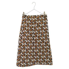 FENDI (フェンディ) 20AW レオパード キルティング ロング スカート レディース ブラウン FQ7180 AD9 Wのサムネイル