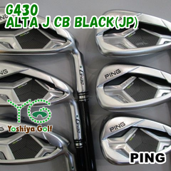 アイアン ピン G430/ALTA J CB BLACK(JP) /S/0[127028]