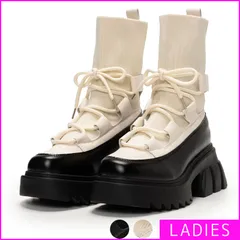 【新品】 ソックスブーツ レディース 厚底ソックスブーツ 厚底ブーツ 厚底 ブーツ リブニット 韓国風 盛れる 脚長 かっこいい 可愛い おしゃれ 冬 春 春夏 秋冬 秋 シューズ 22.5 23 23.5 24 24.5 ホワイト 白 NXL1766-CP