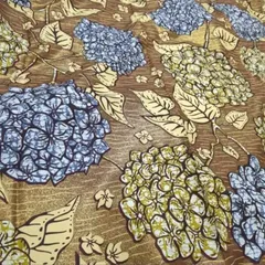 【現品限り】アフリカ布 アフリカンバティック アフリカンファブリック パーニュ アフリカンプリント ❛ Hydrangea ❜