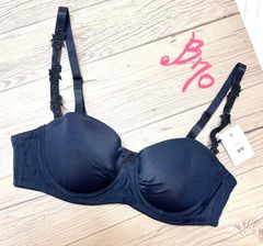 Tシャツブラ ブラック B70  R77