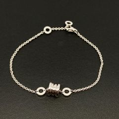 【中古】 BVLGARI （ブルガリ） B-ZERO1 ｴﾚﾒﾝﾄ ﾌﾞﾚｽﾚｯﾄ 750WG ブランドジュエリー ブレスレット/バングル/アンクレット B-ZERO1 Gold BR853720 used:A